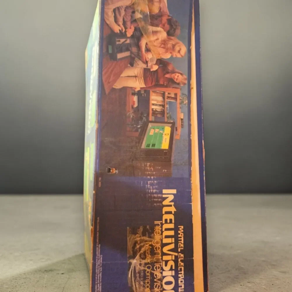 Vintage 1979 Mattel Intellivision 2609 Console Matching Box Games Manuals Untest
